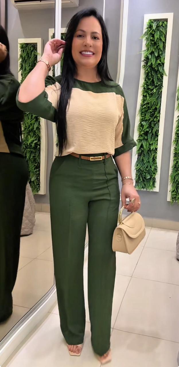 021 - Conjunto Calça Executiva