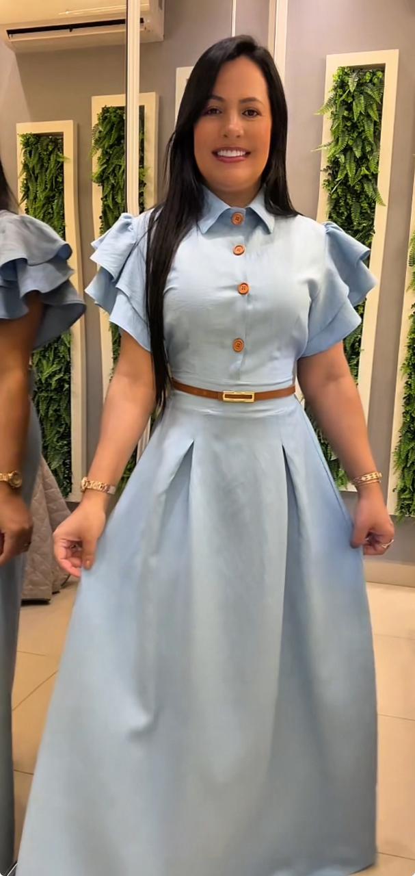 003 - Vestido Longo Geovana