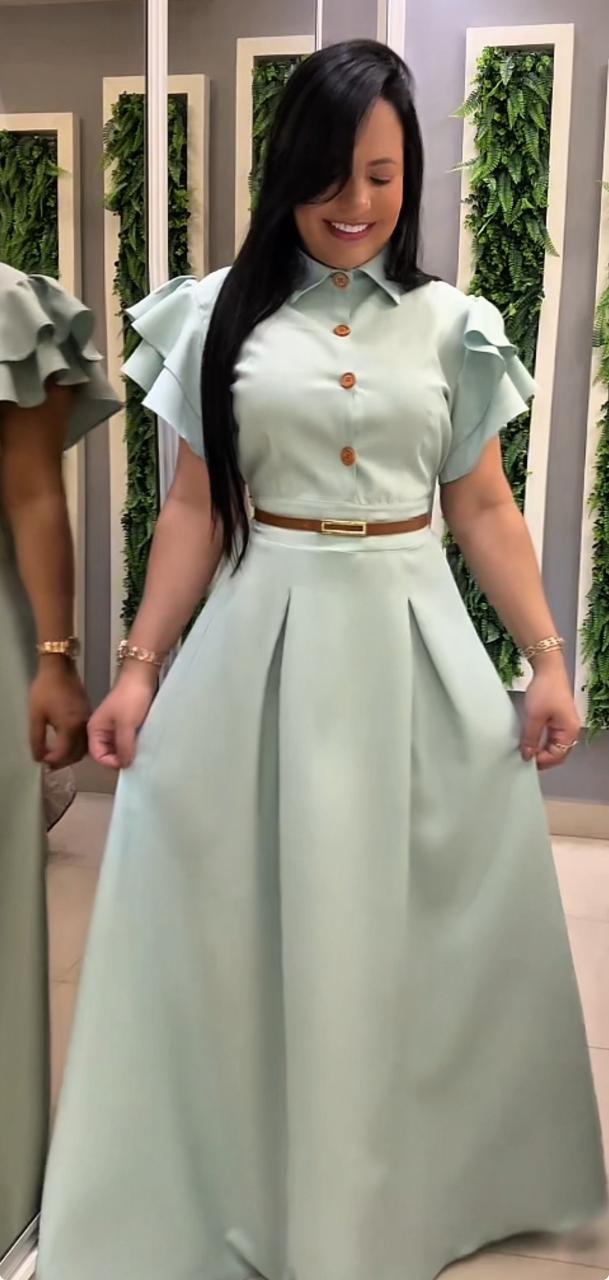 003 - Vestido Longo Geovana