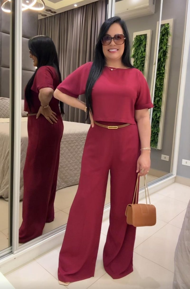 017 - Conjunto Calça Executiva