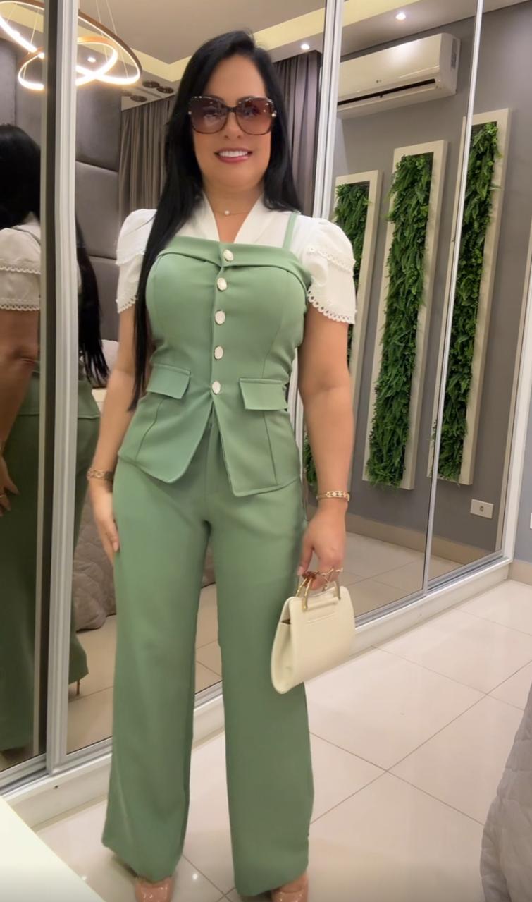 028 - Conjunto Calça Executiva