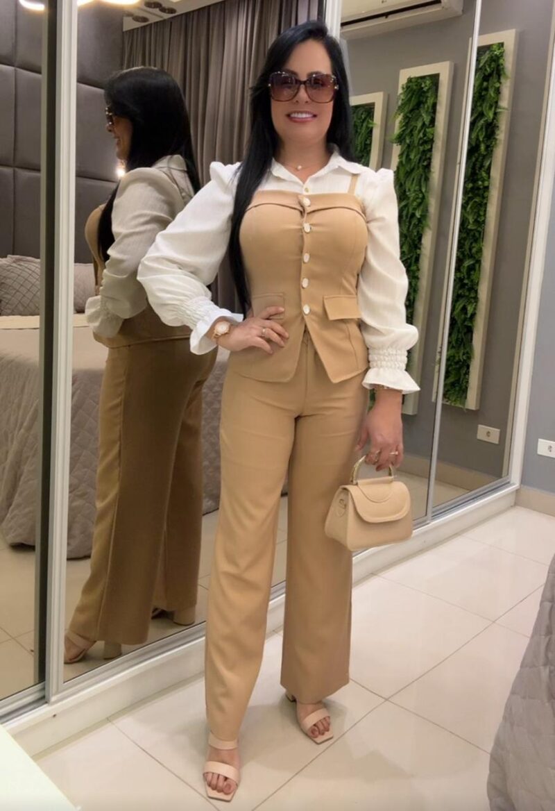 028 - Conjunto Calça Executiva