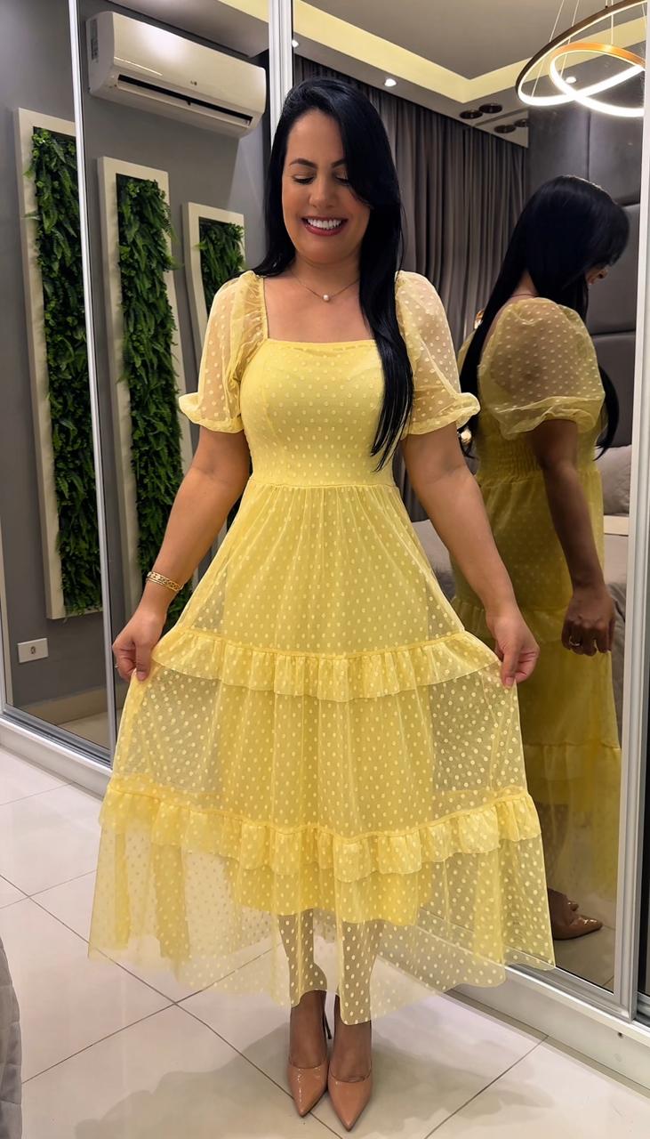 083 - Vestido Max Midi