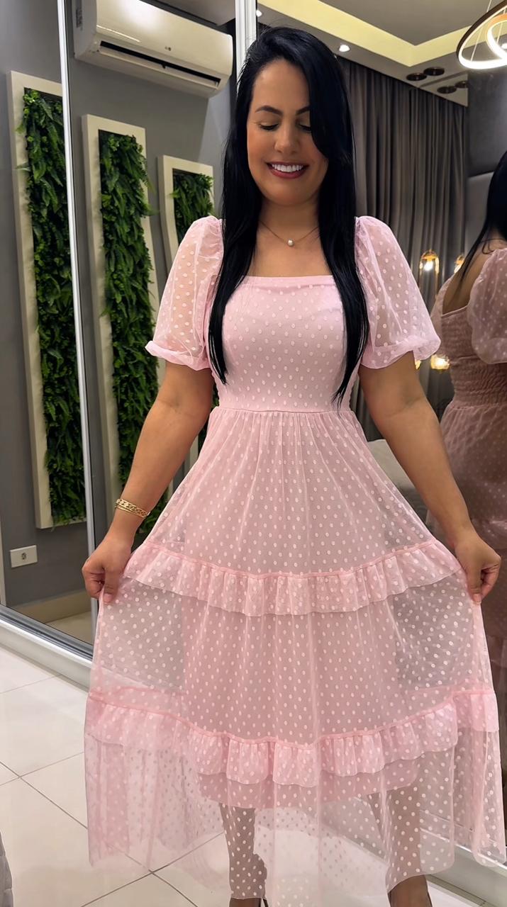 083 - Vestido Max Midi