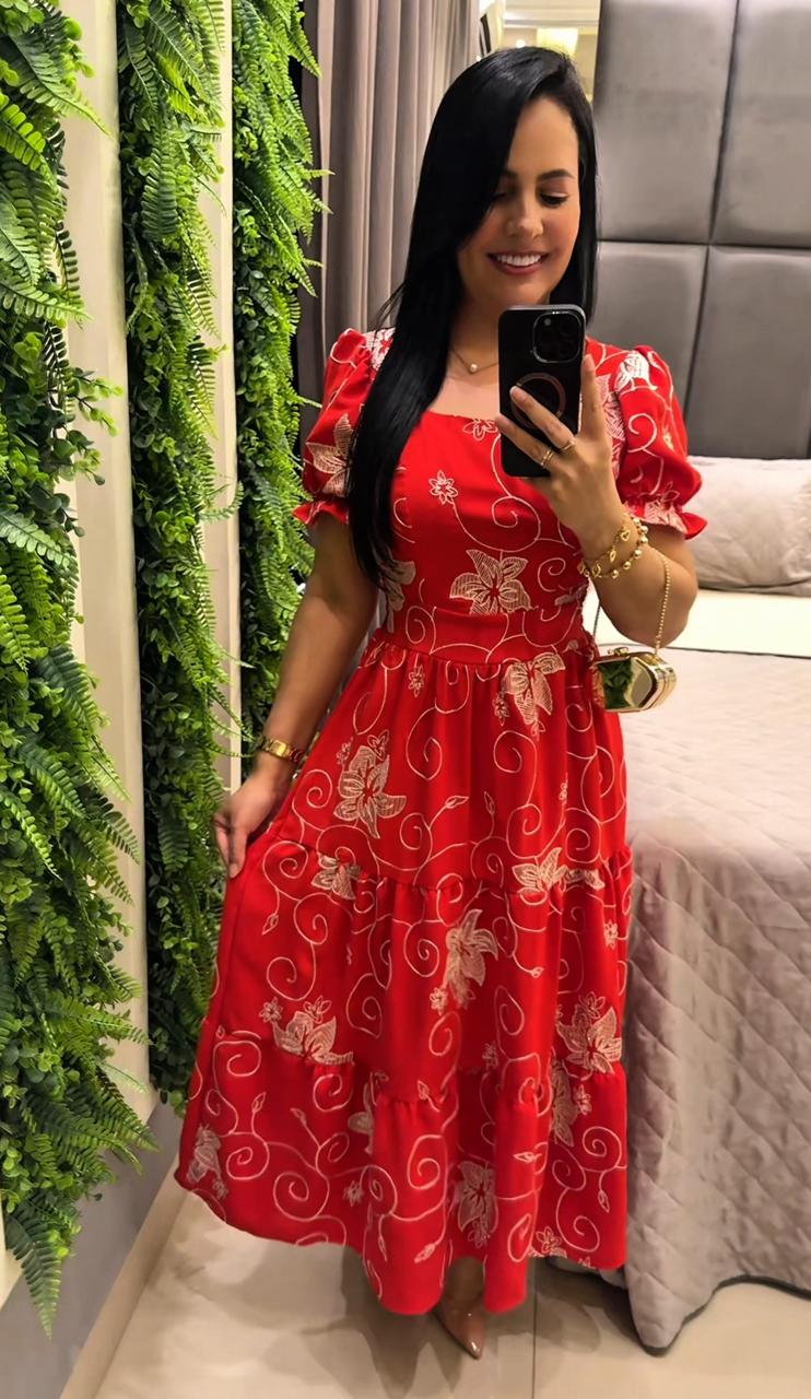 071 - Vestido Max Midi