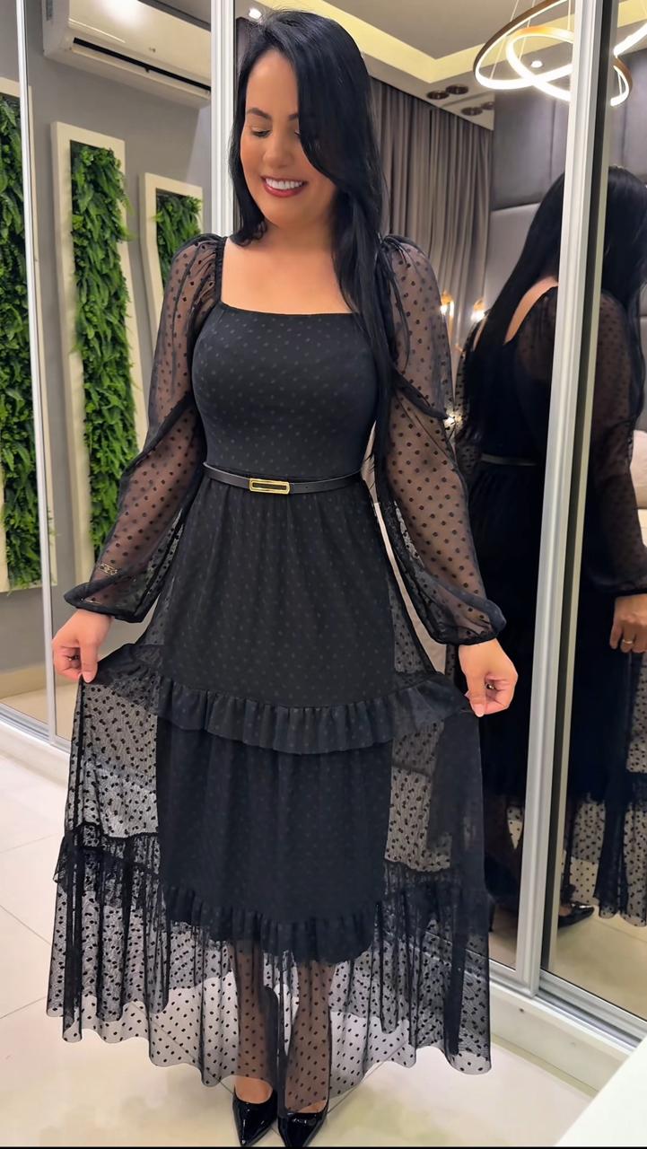 083 - Vestido Max Midi