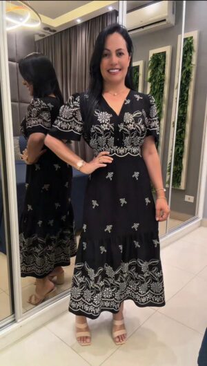 567 - Vestido Max Midi