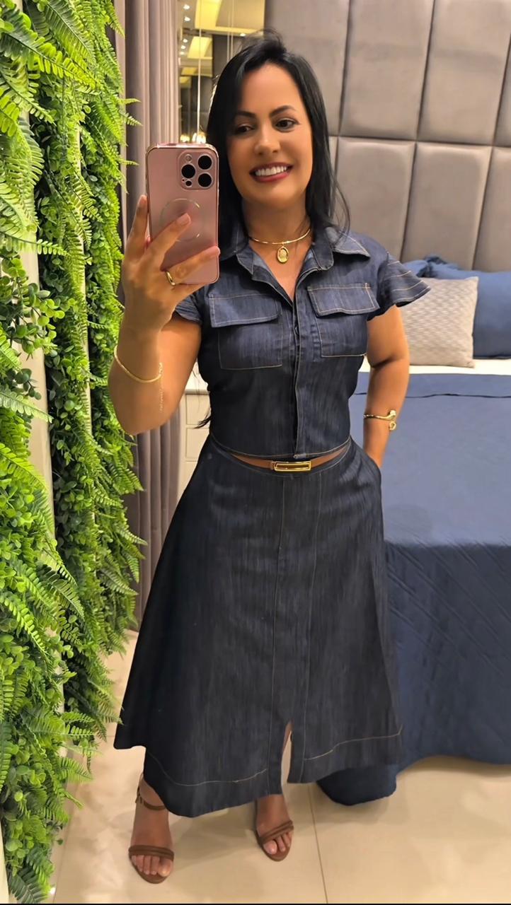 602 - Conjunto Jeans