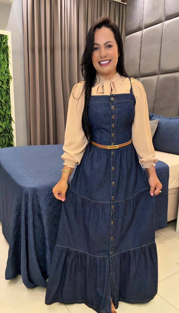 619 - Salopete Jeans Emanuelle