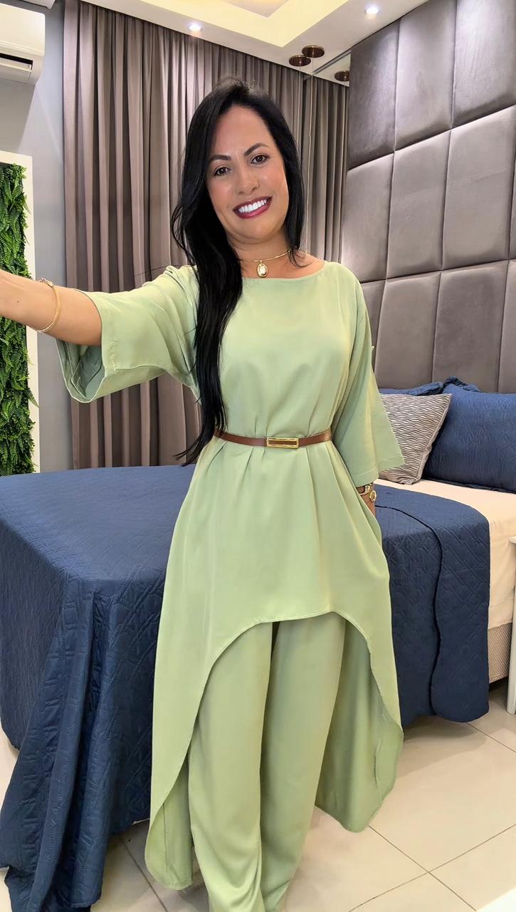 603 - Conjunto Calça e Vestido