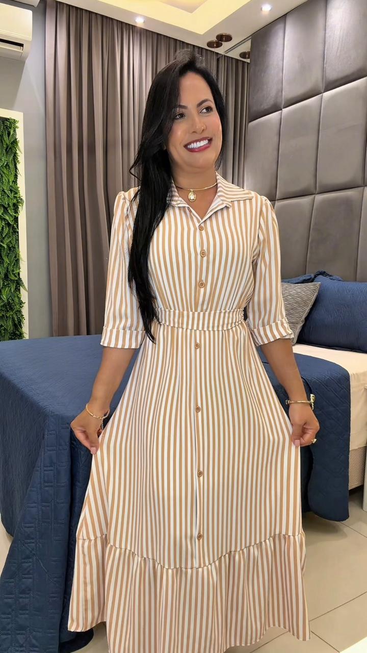 607 - Vestido Max Midi