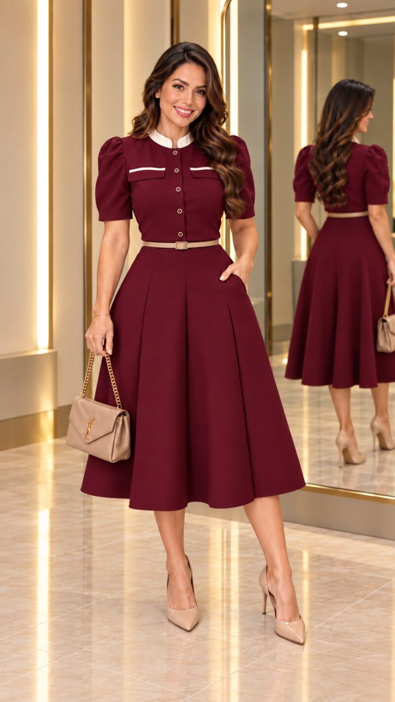 646 - Conjunto Melissa Vermelho