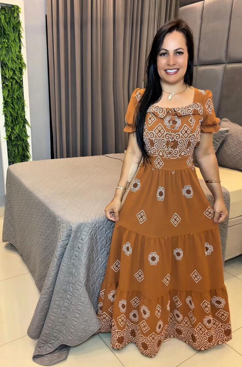 688 - Vestido Coreia do Norte