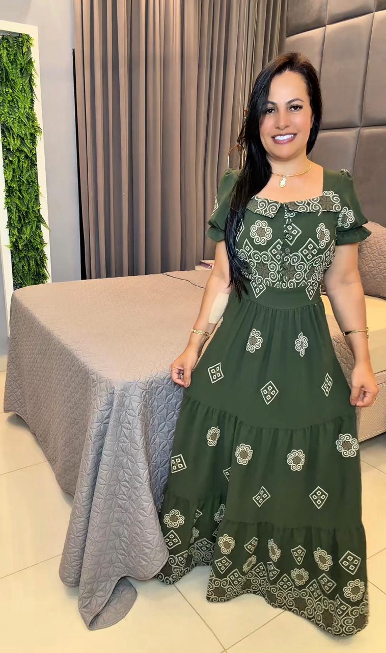 688 - Vestido Coreia do Norte