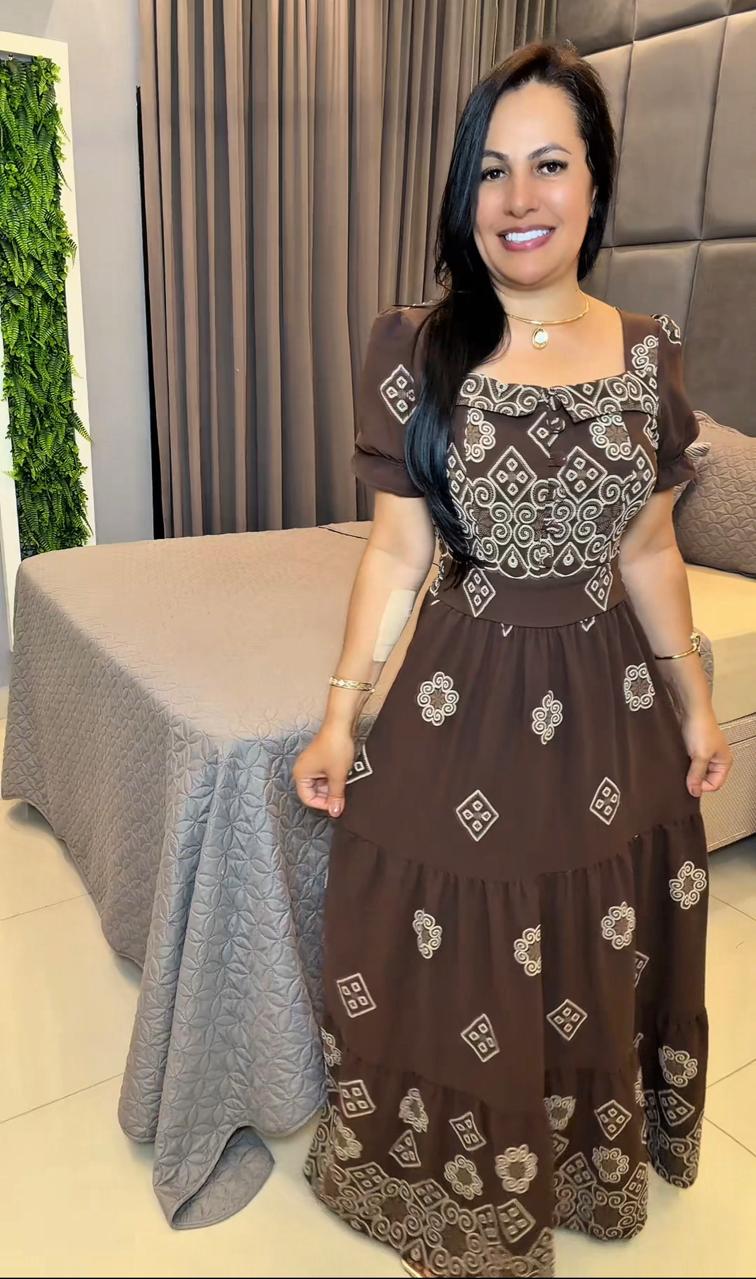 688 - Vestido Coreia do Norte
