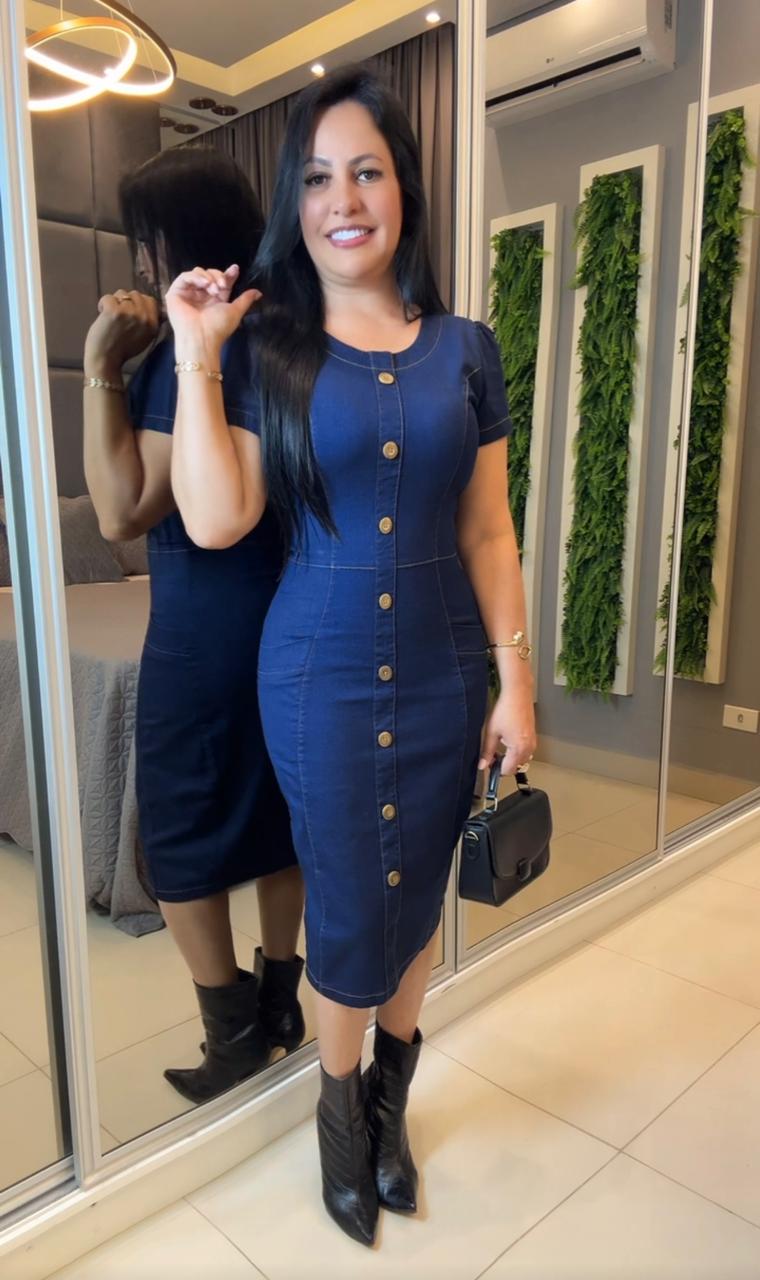721 - Vestido Jeans Yara
