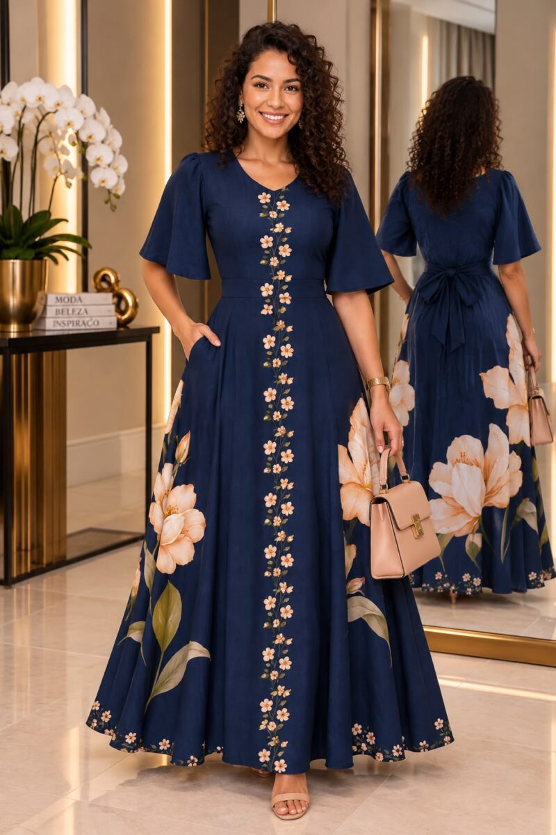 744 - Vestido Carolina Marinho