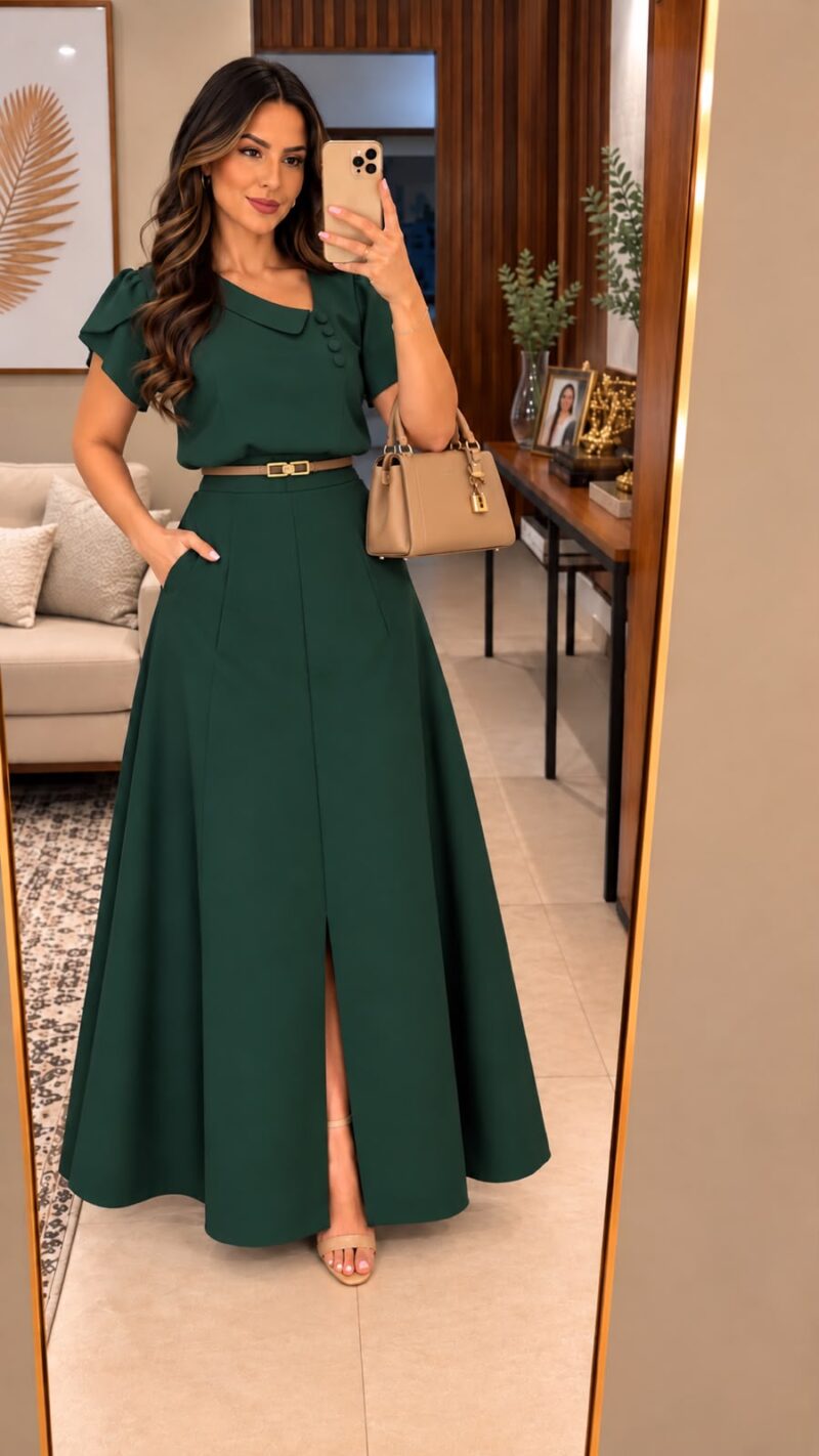 738 - Conjunto Kelly Verde