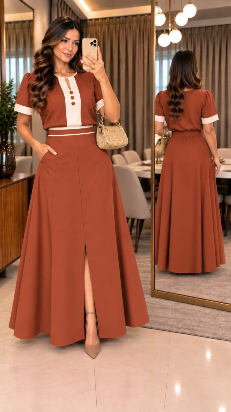 617 - Conjunto Biocolor Terracota