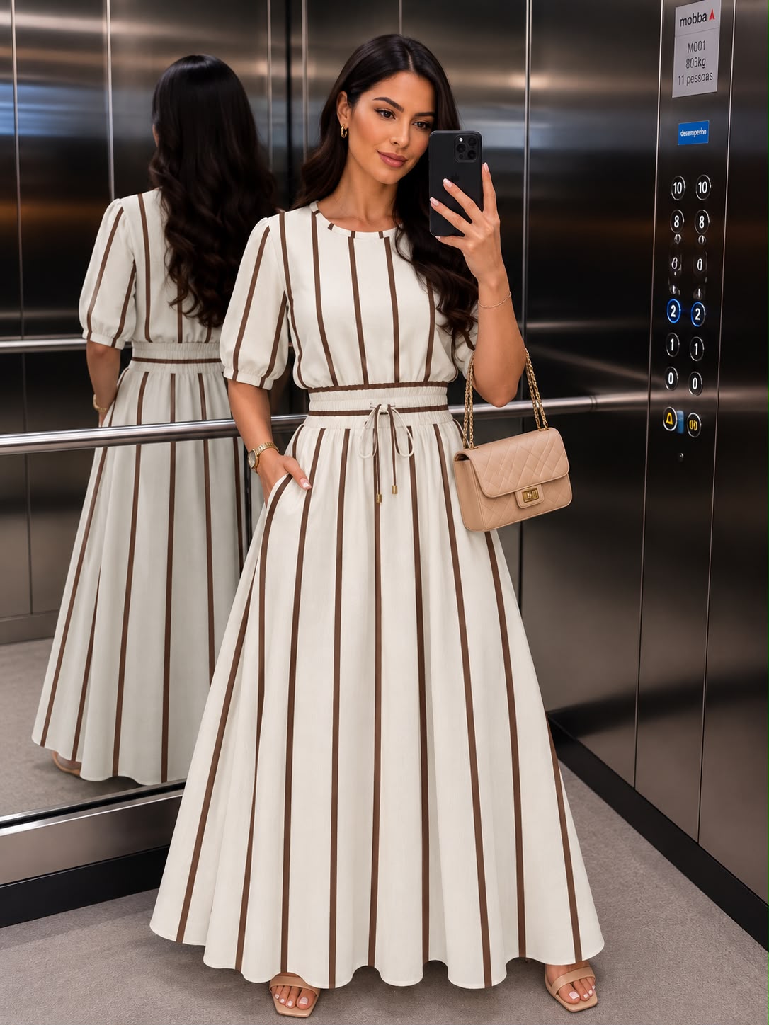 737 - Conjunto Eduarda Marrom