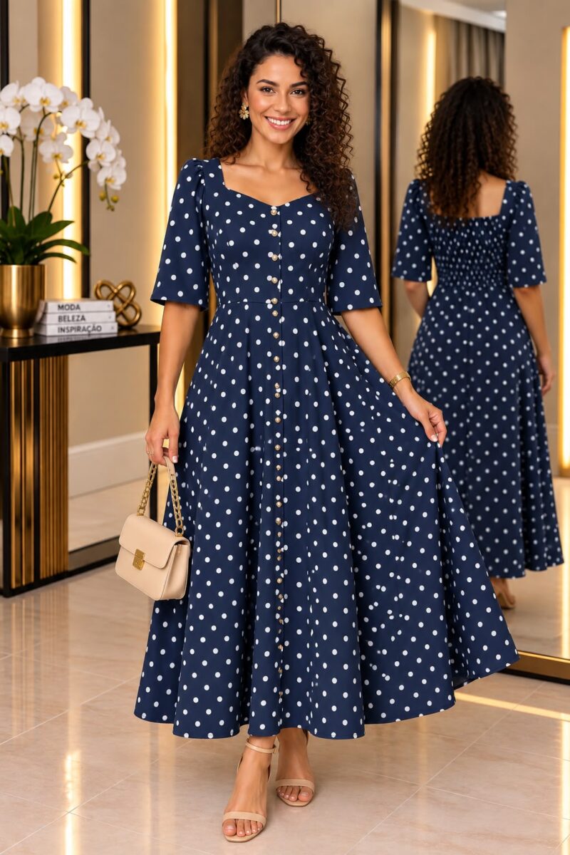 748 - Vestido Renata Azul