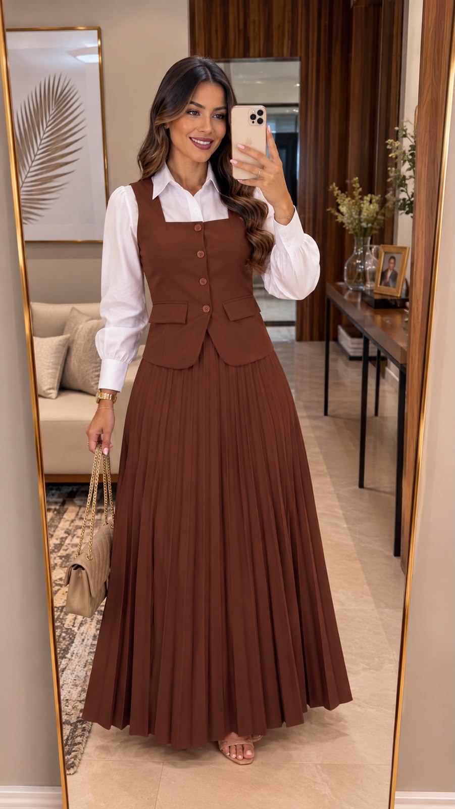 741 - Conjunto Karolayne Marrom