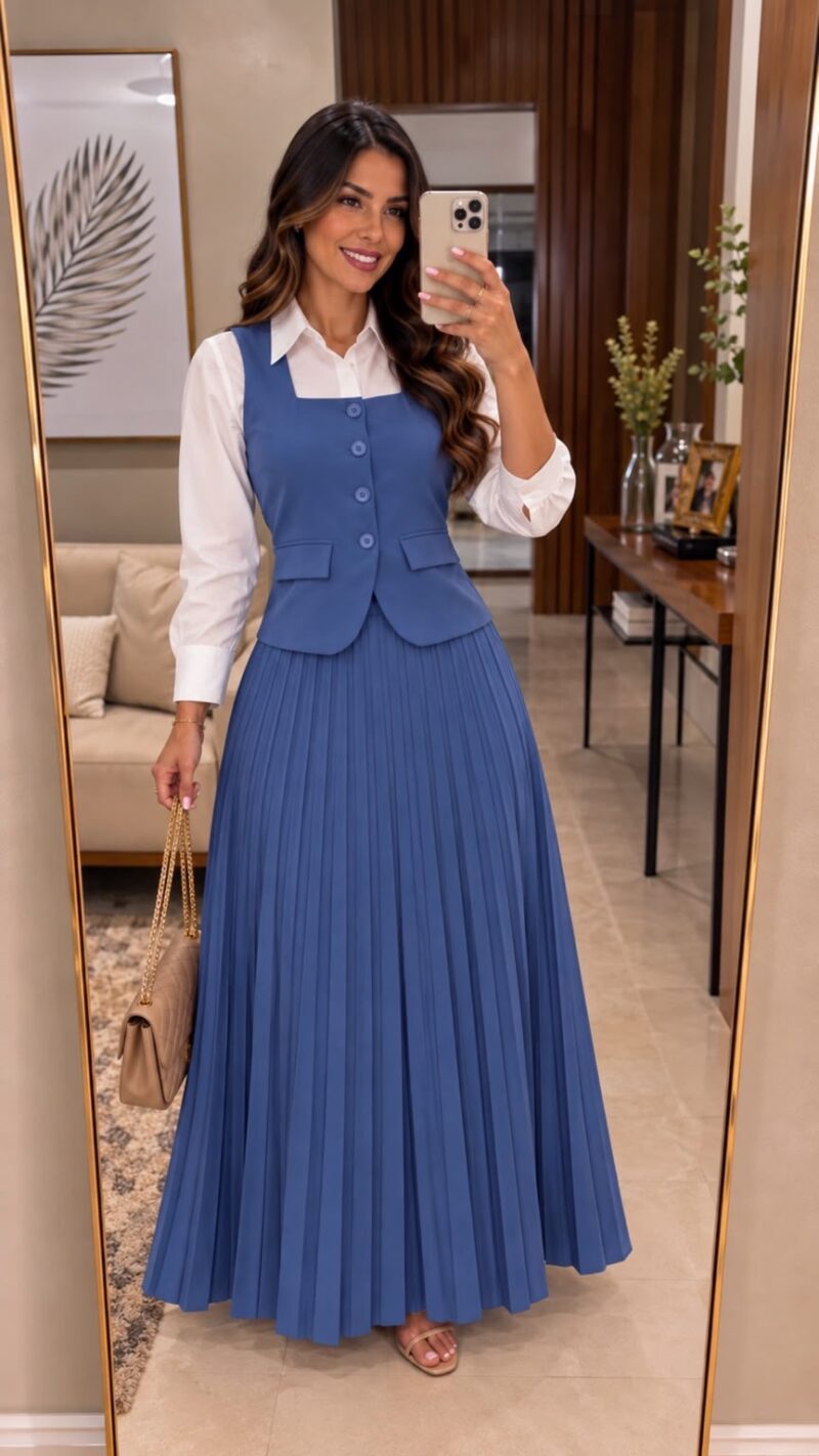 741 -  Conjunto Karolayne Azul