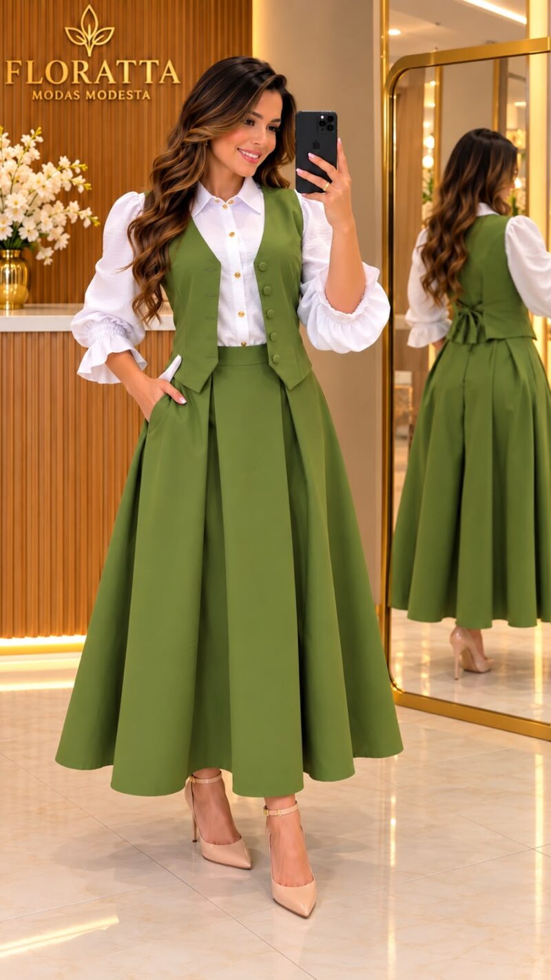 760 - Conjunto Mayara Verde