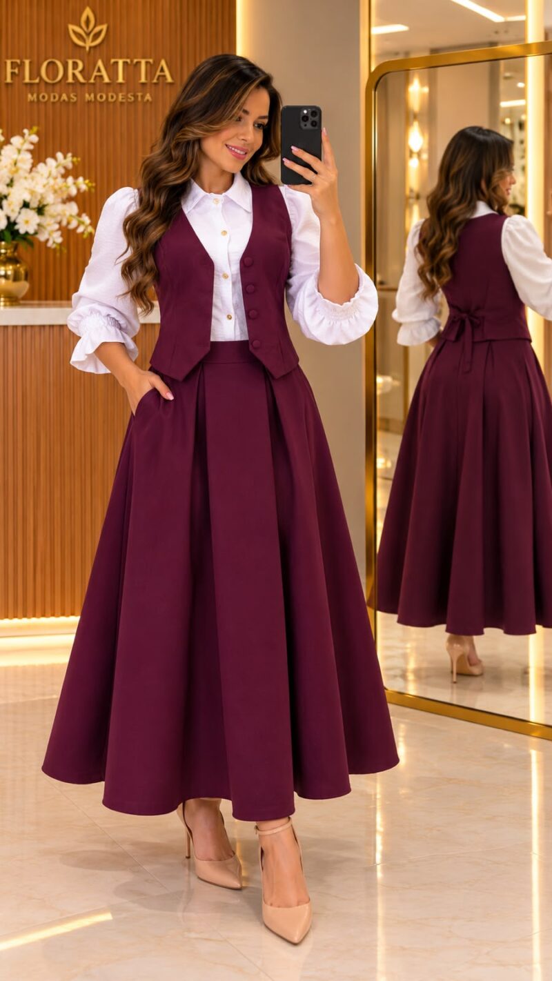 760 - Conjunto Mayara Vinho